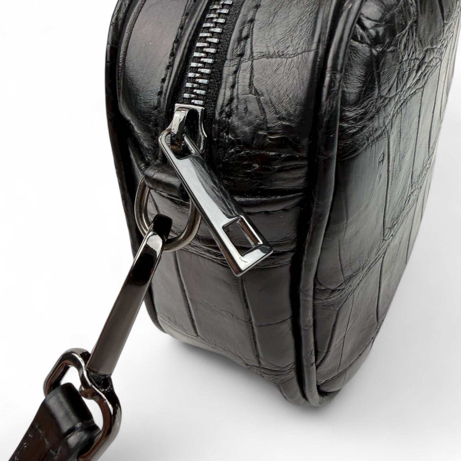 Saponetta Croco Black