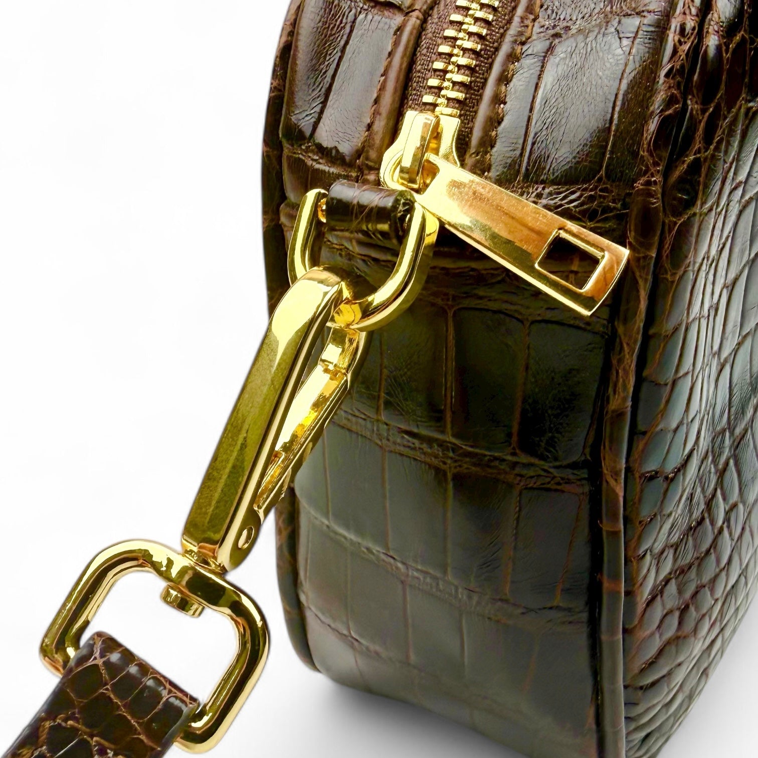 Saponetta Croco Brown