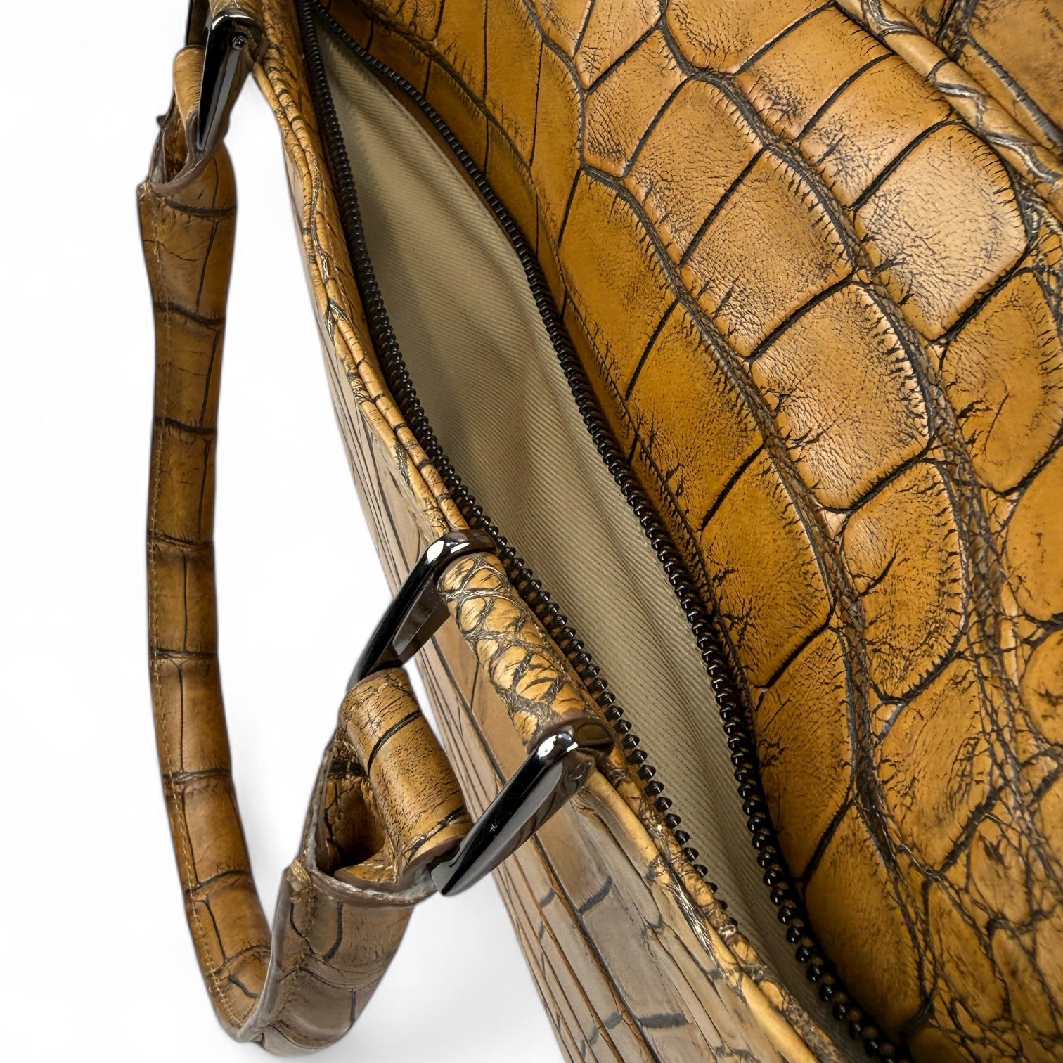 Business Croco Brown