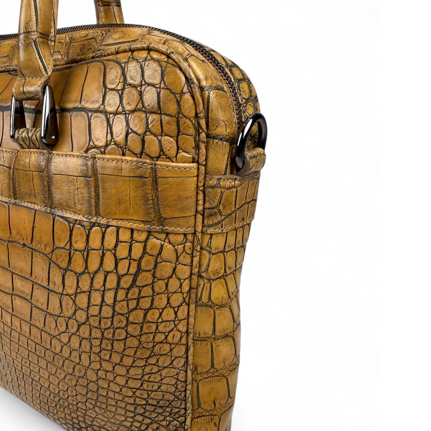 Business Croco Brown