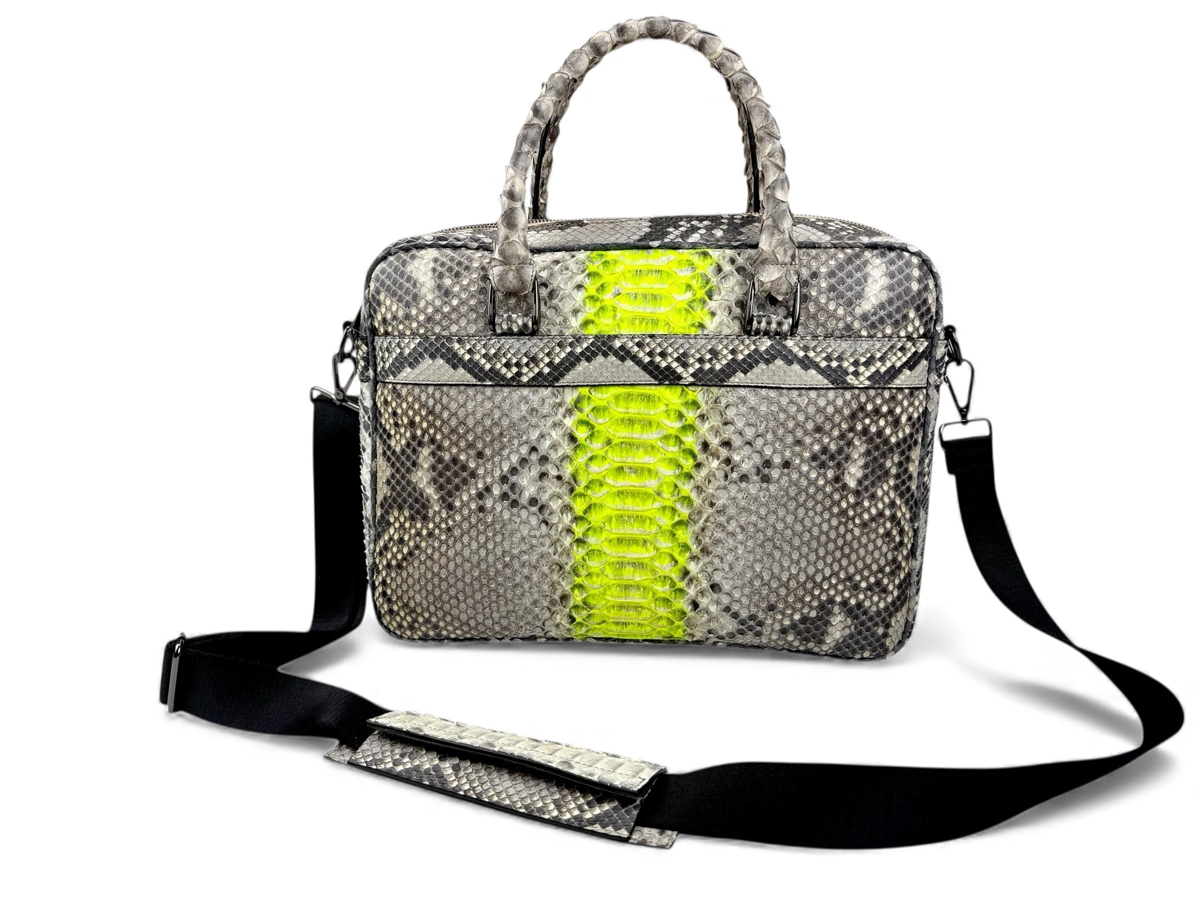 Business Python Grey-Yellow