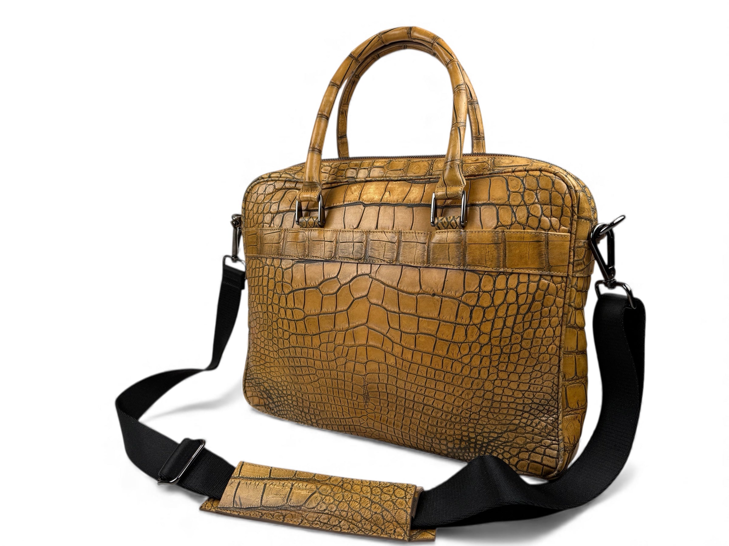 Business Croco Brown