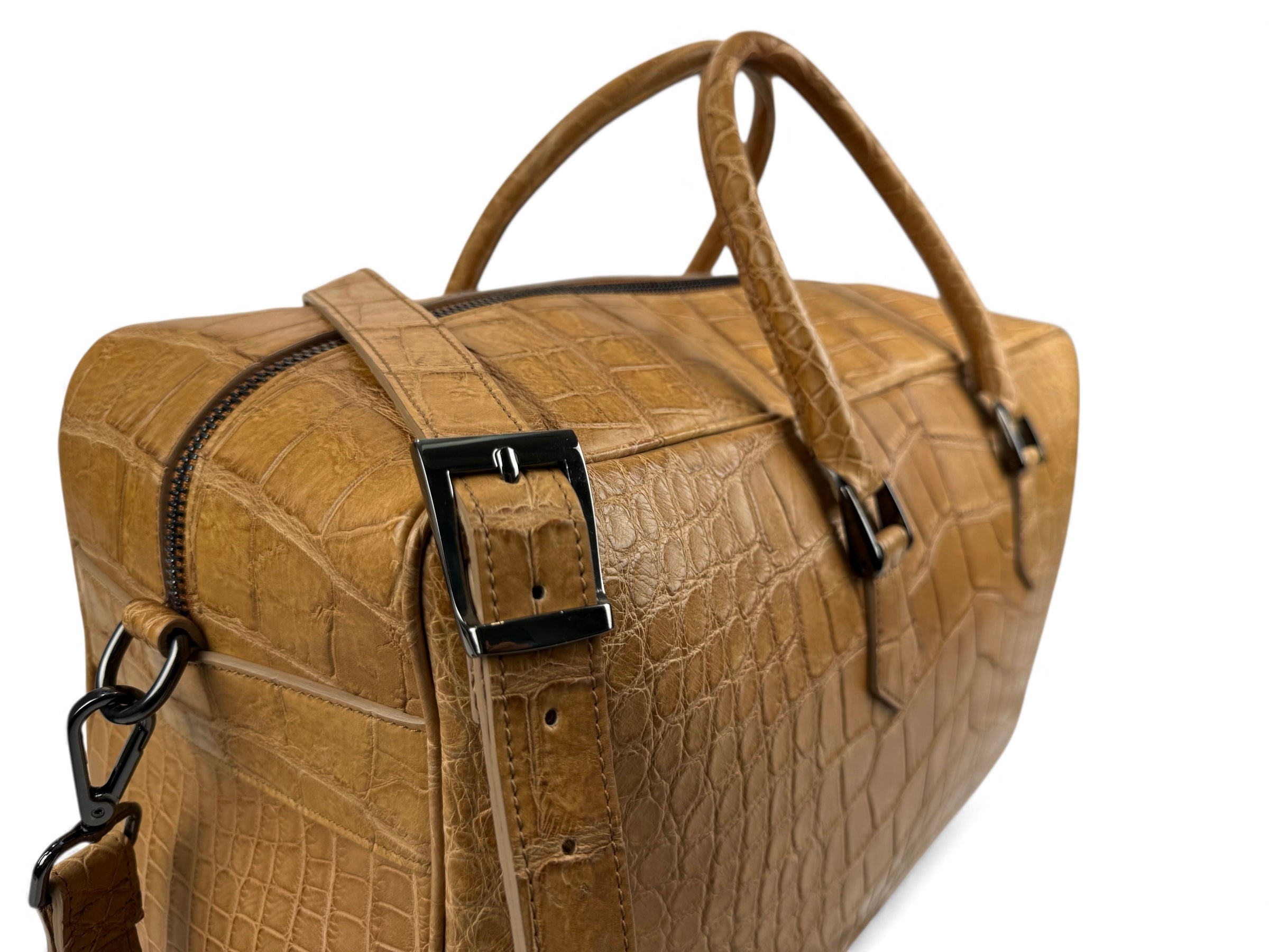 Weekender Croco Caramel