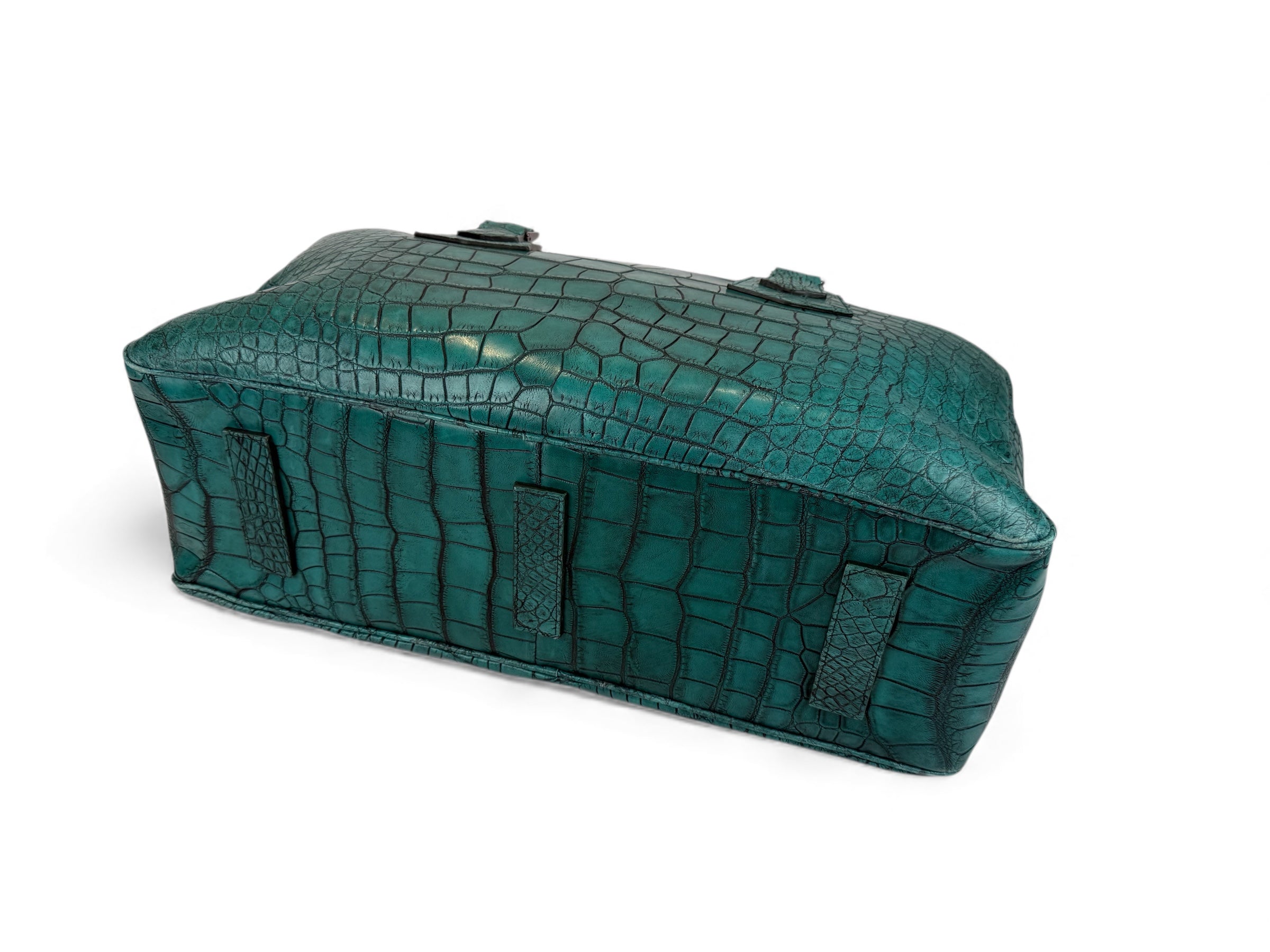 Weekender Croco Aqua