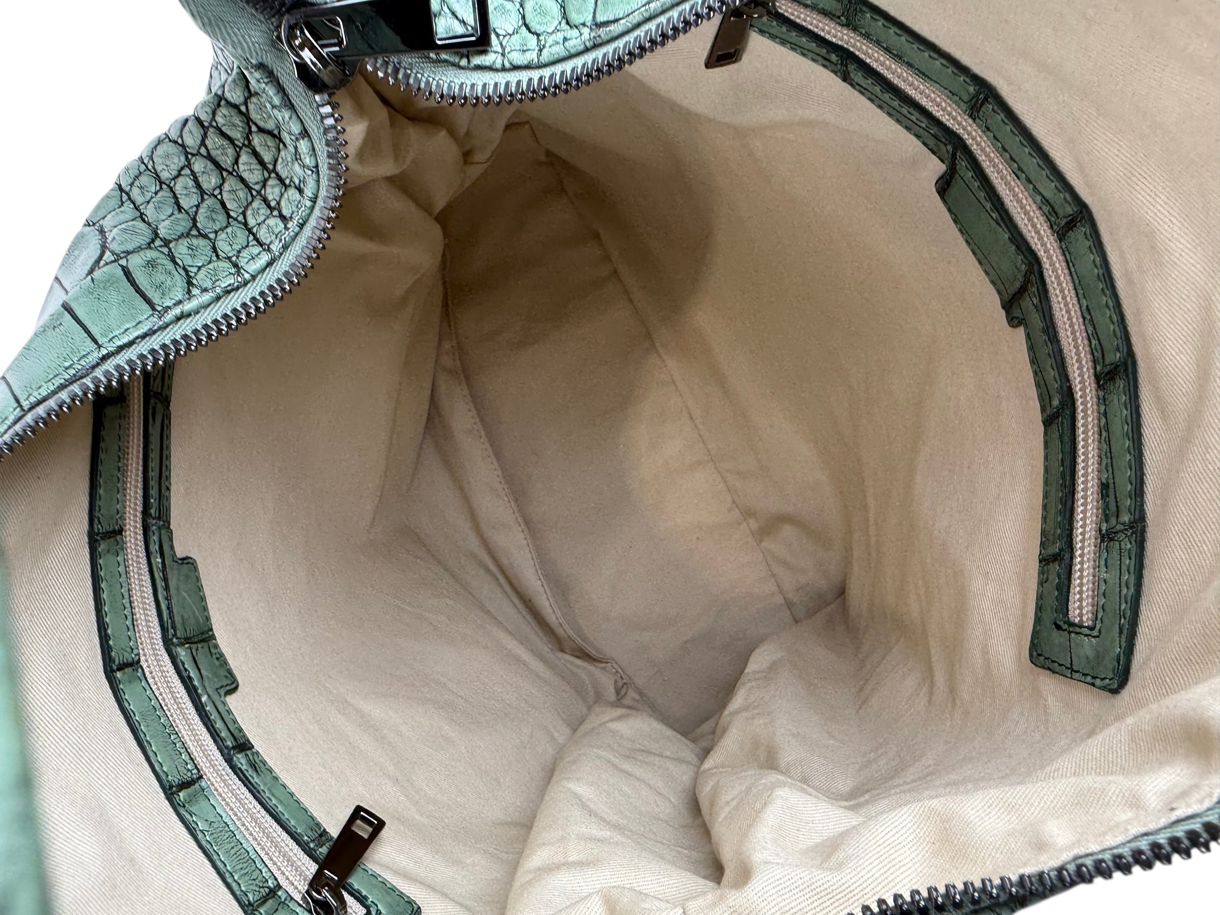 Petra Croco Frog Green