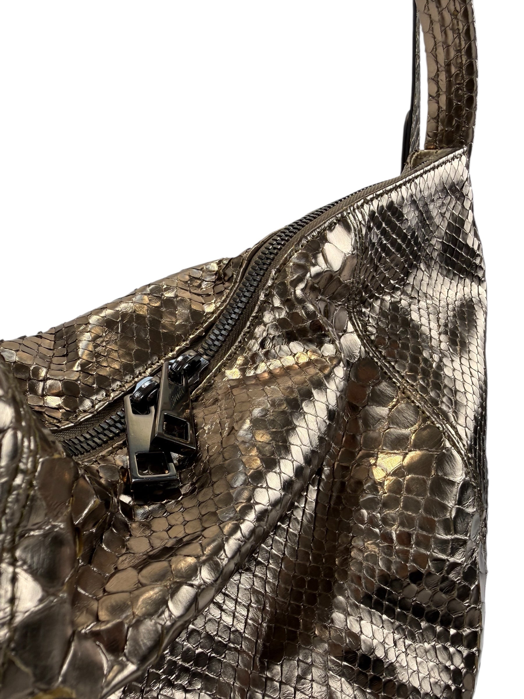 Petra Python Bronze Metallic