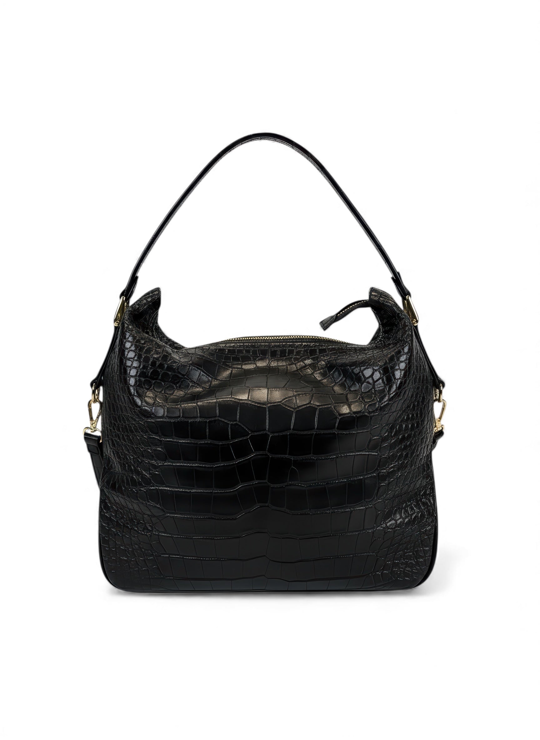 Petra Croco Black & Gold