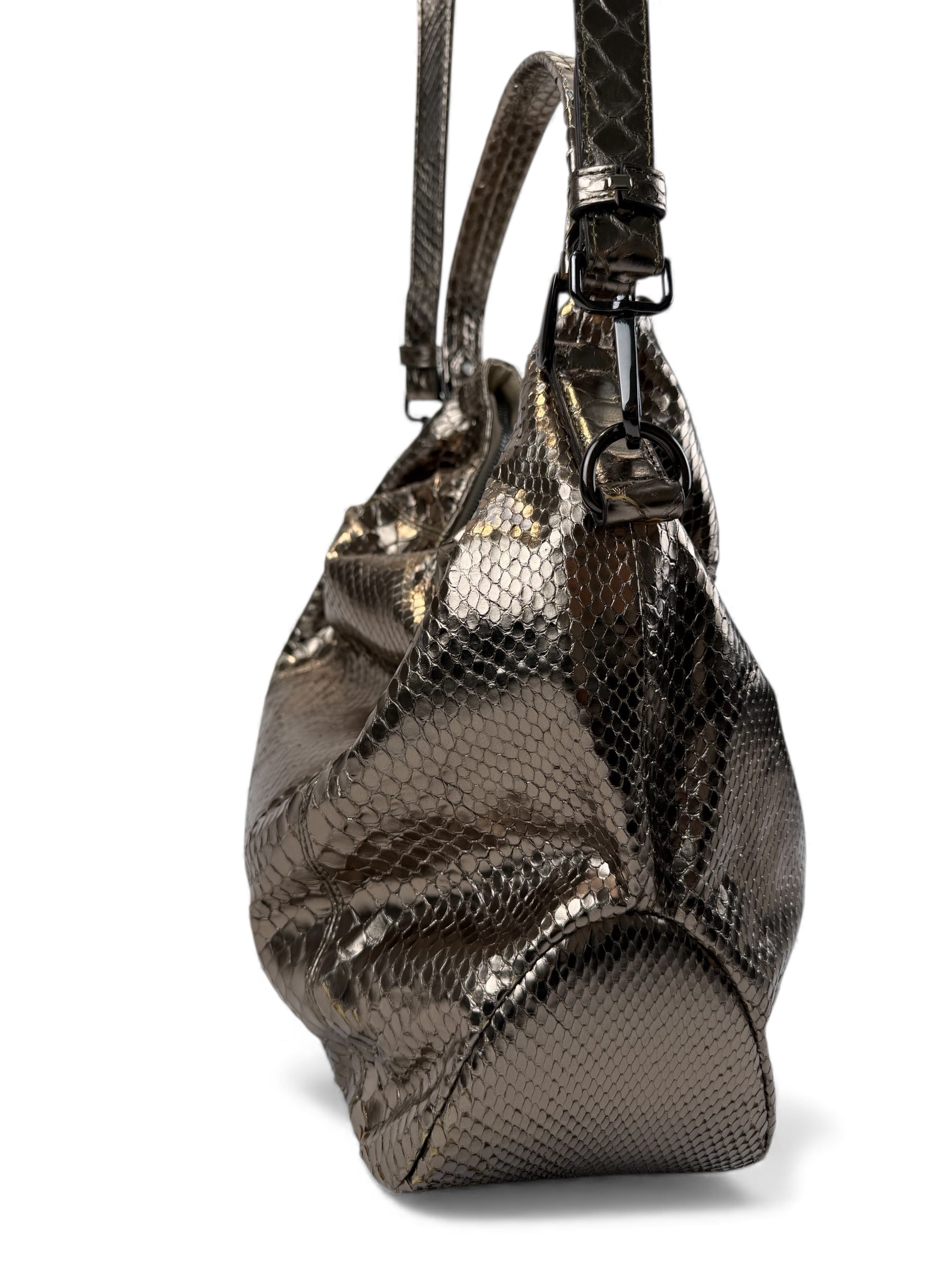 Petra Python Bronze Metallic