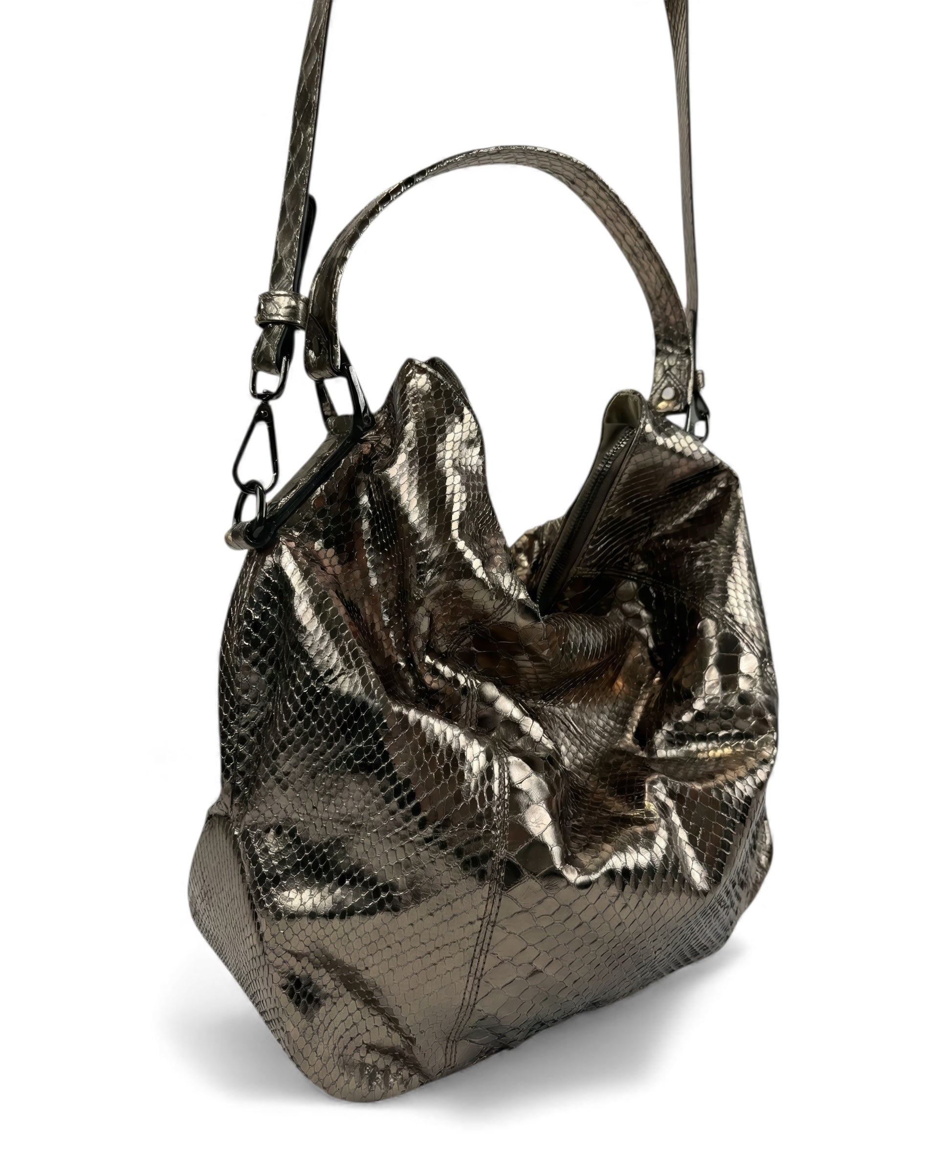 Petra Python Bronze Metallic