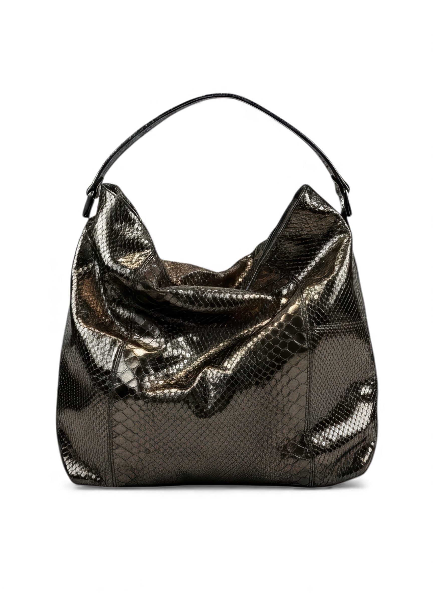 Petra Python Bronze Metallic