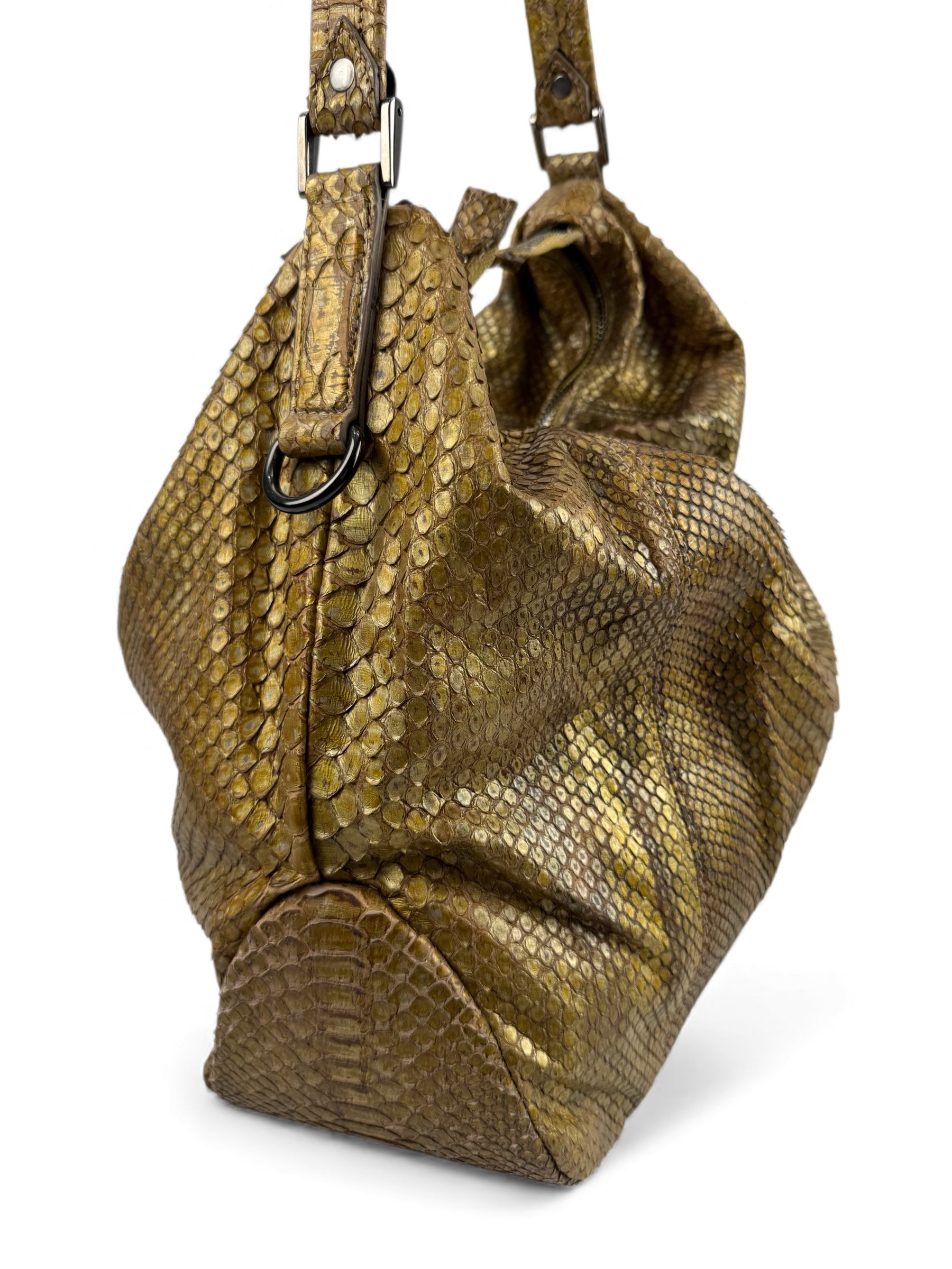 Petra Python Gold Metallic