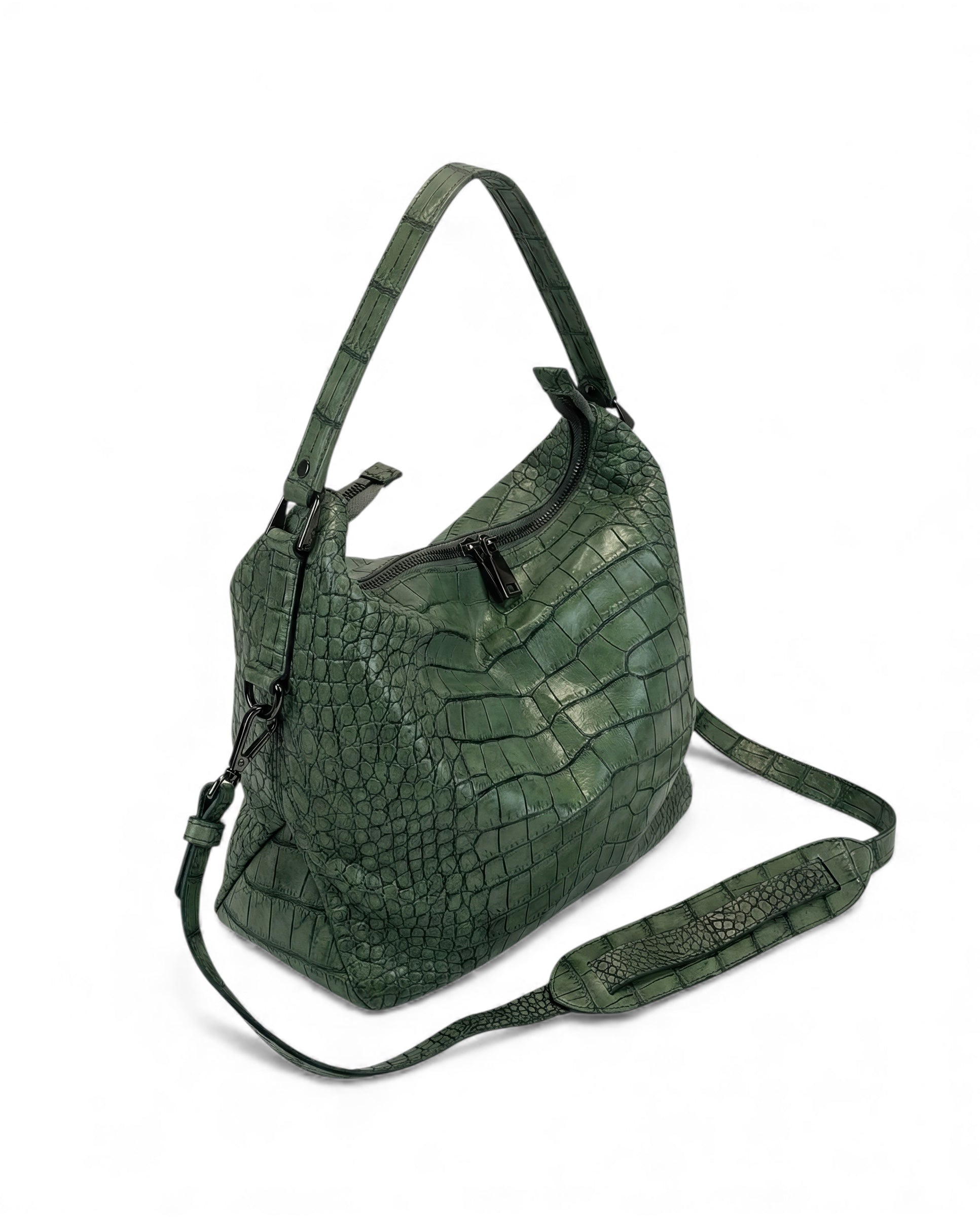 Petra Croco Frog Green