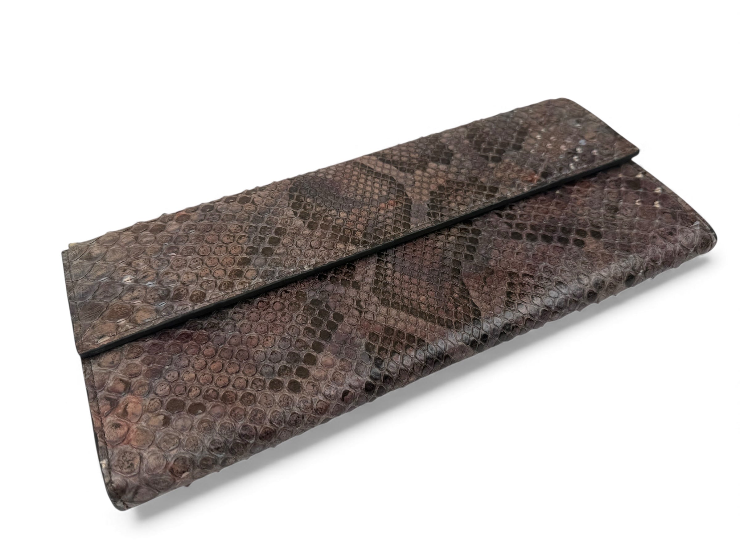 Long Clutch Cherry Brown