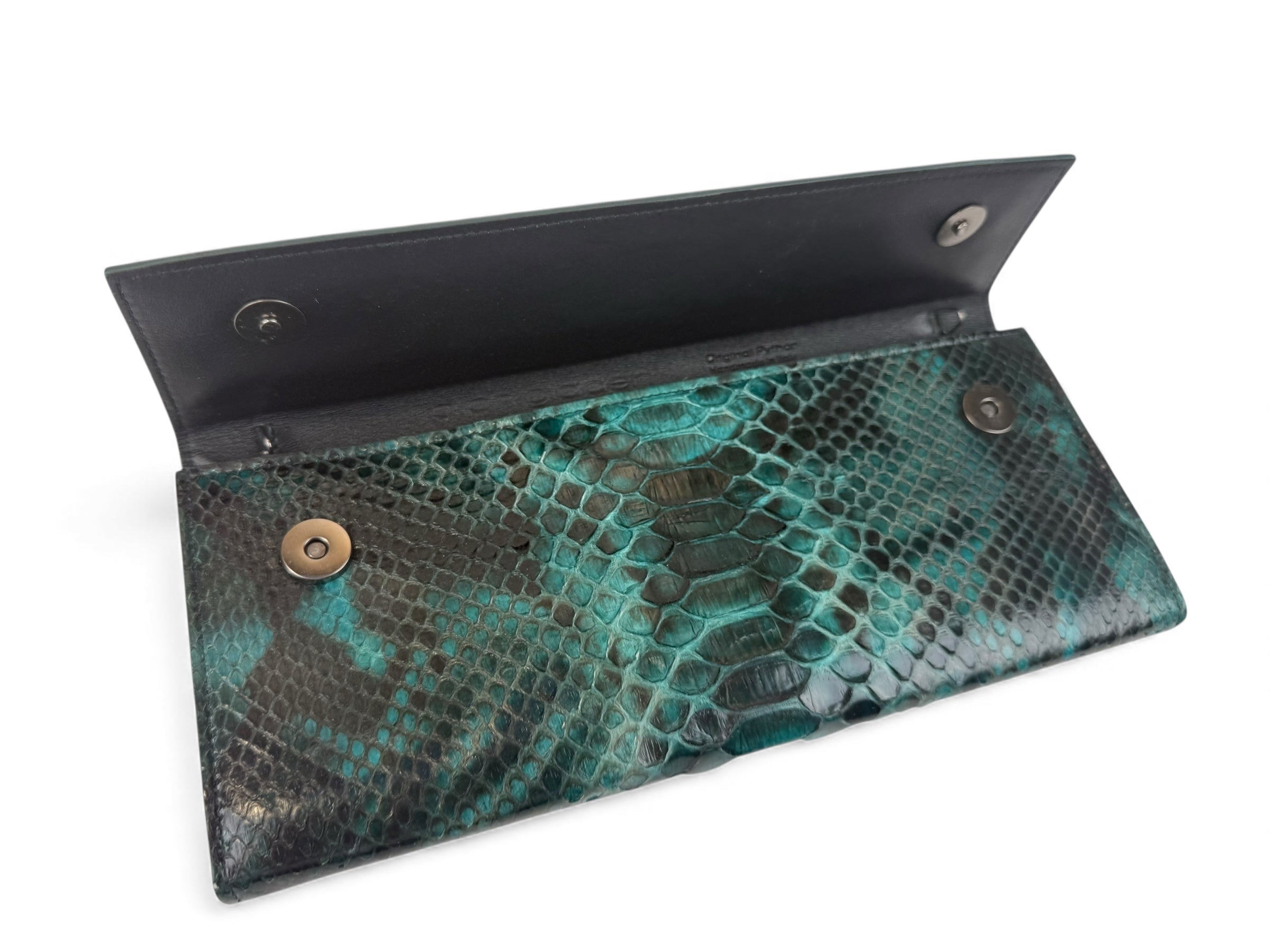 Long Clutch Turquoise