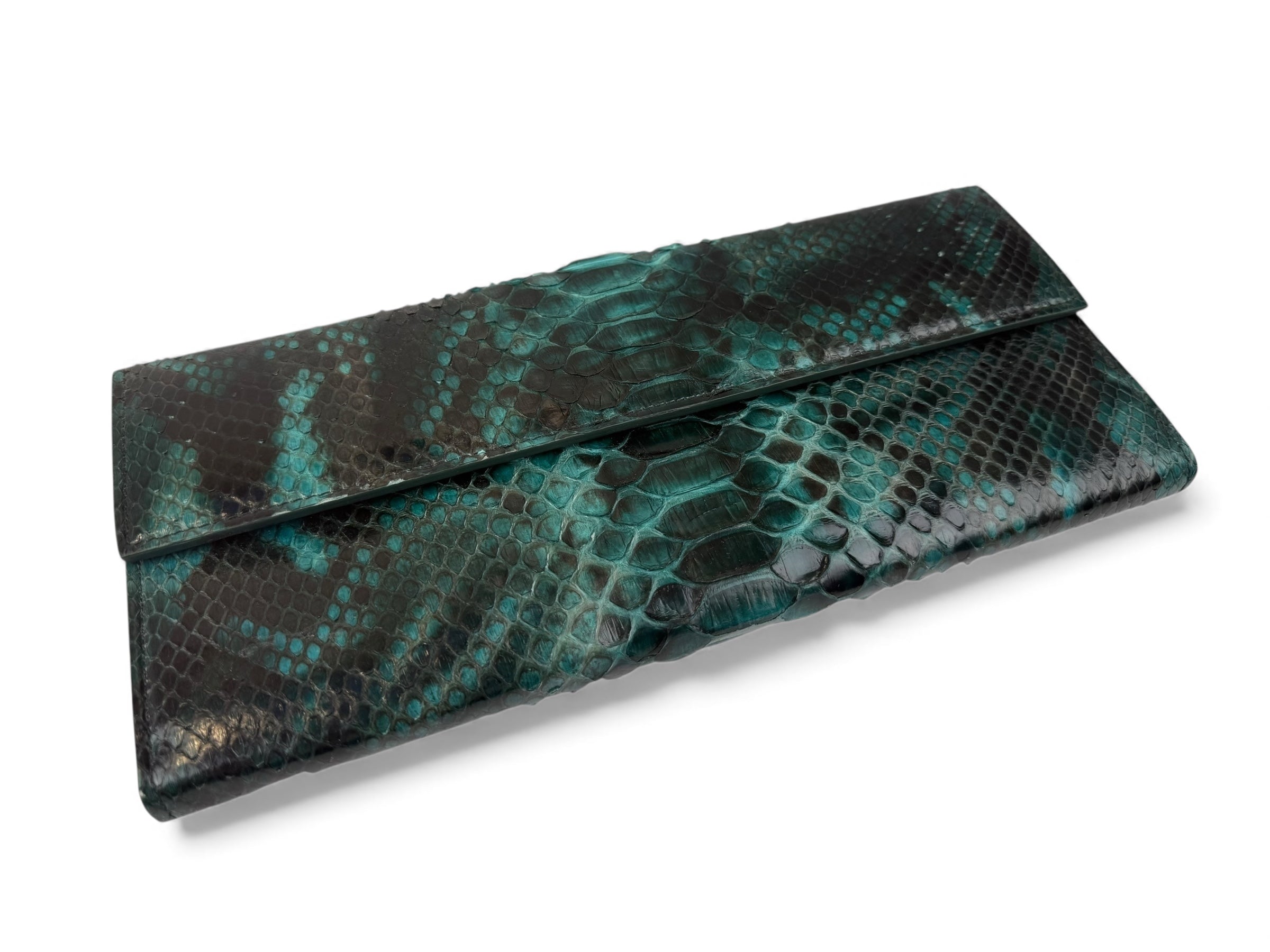 Long Clutch Turquoise