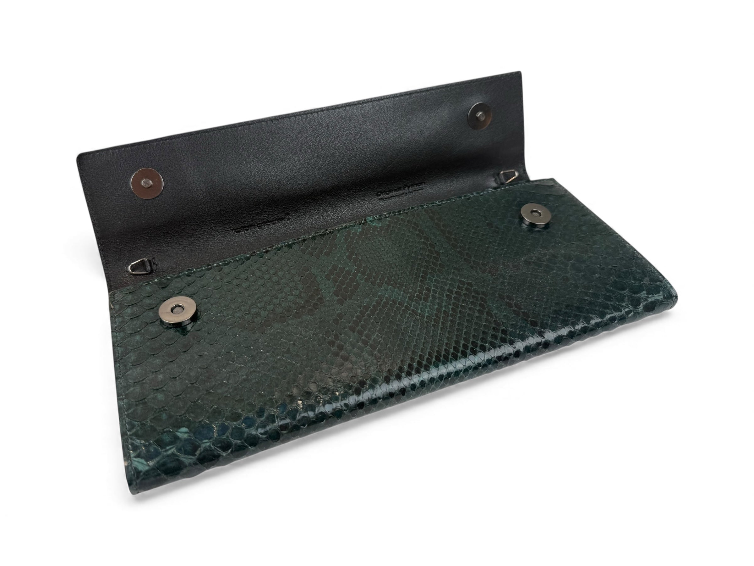 Long Clutch Forest Green