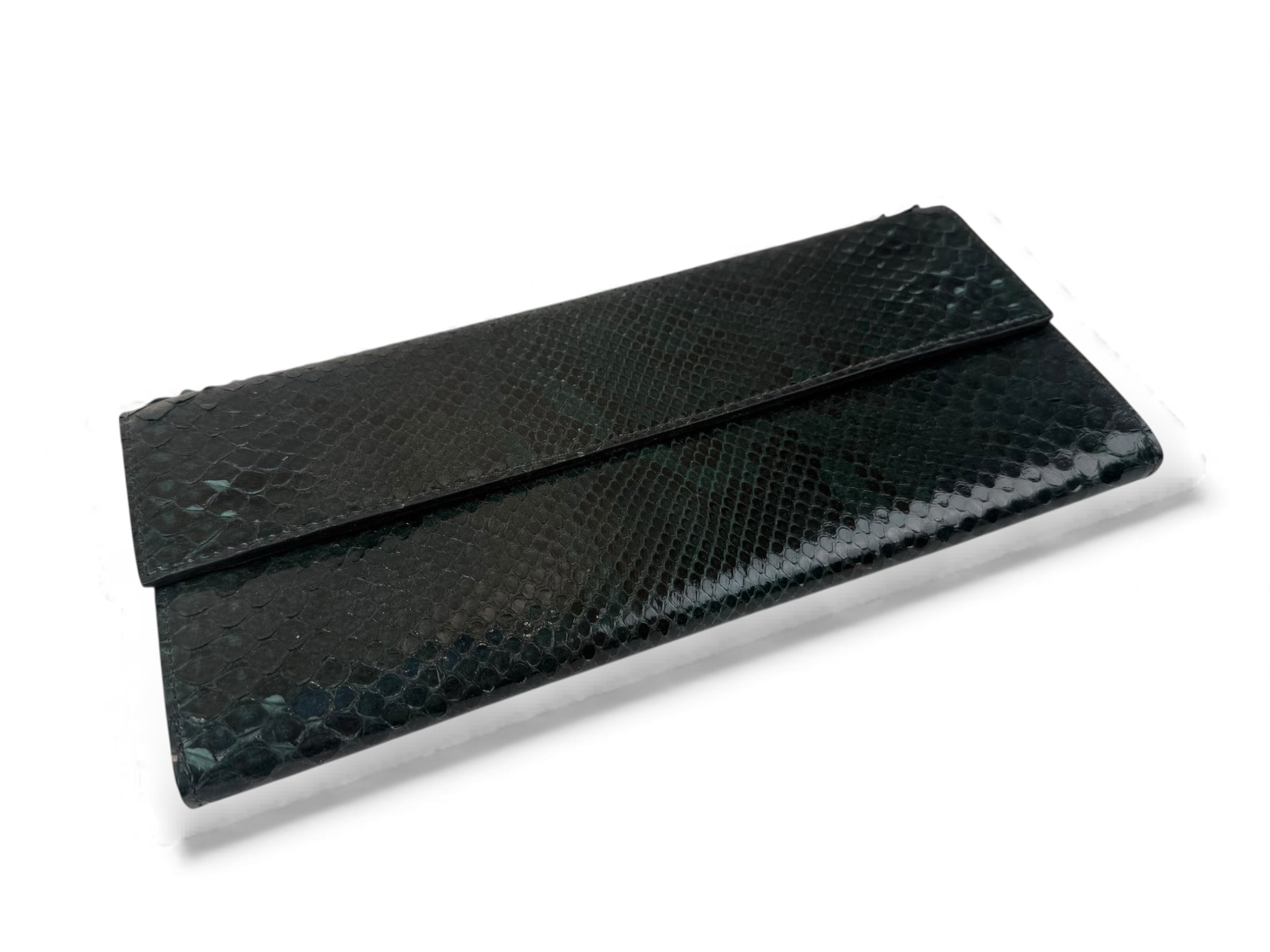 Long Clutch Forest Green