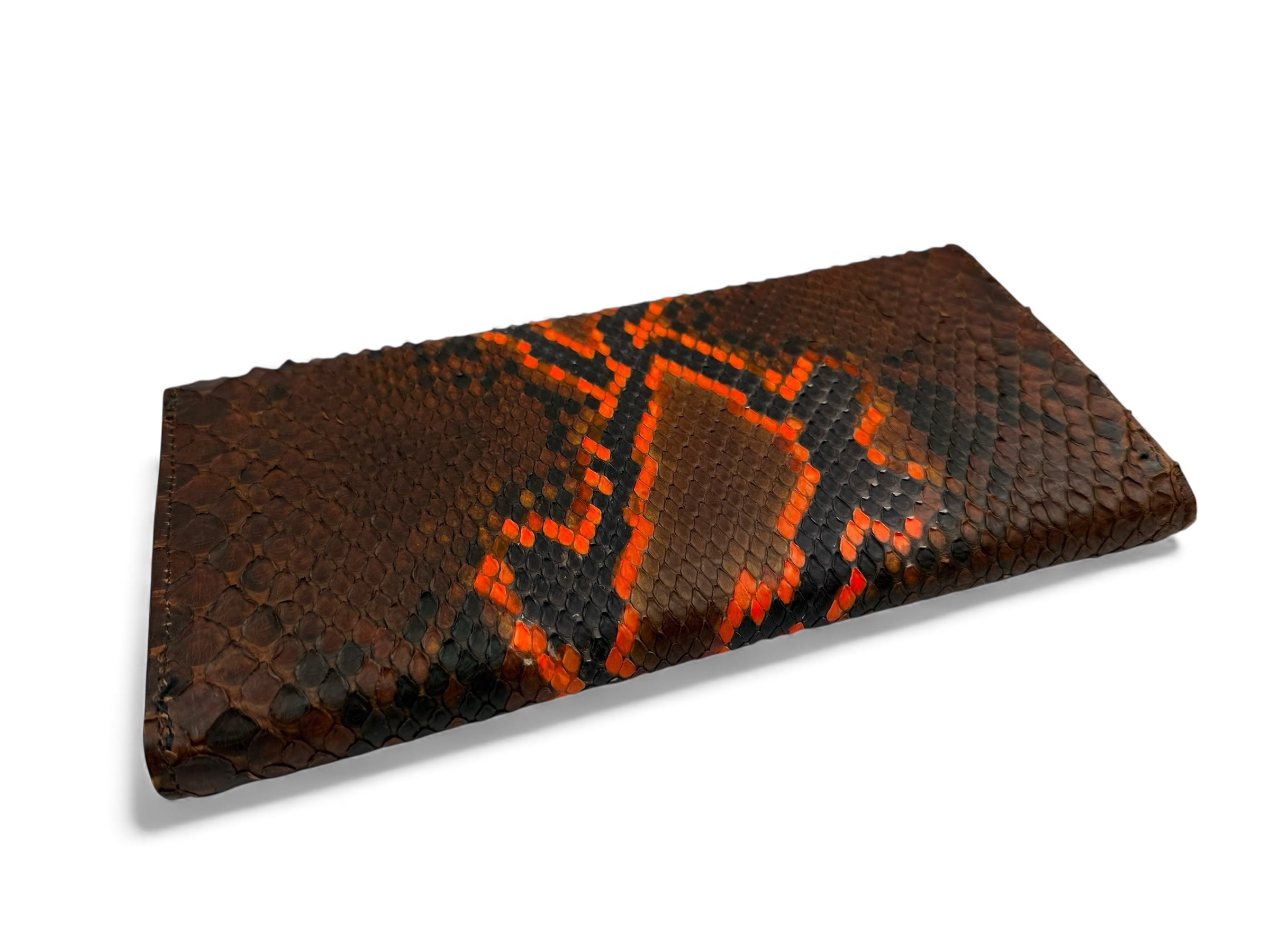 Short Clutch Neon Orange