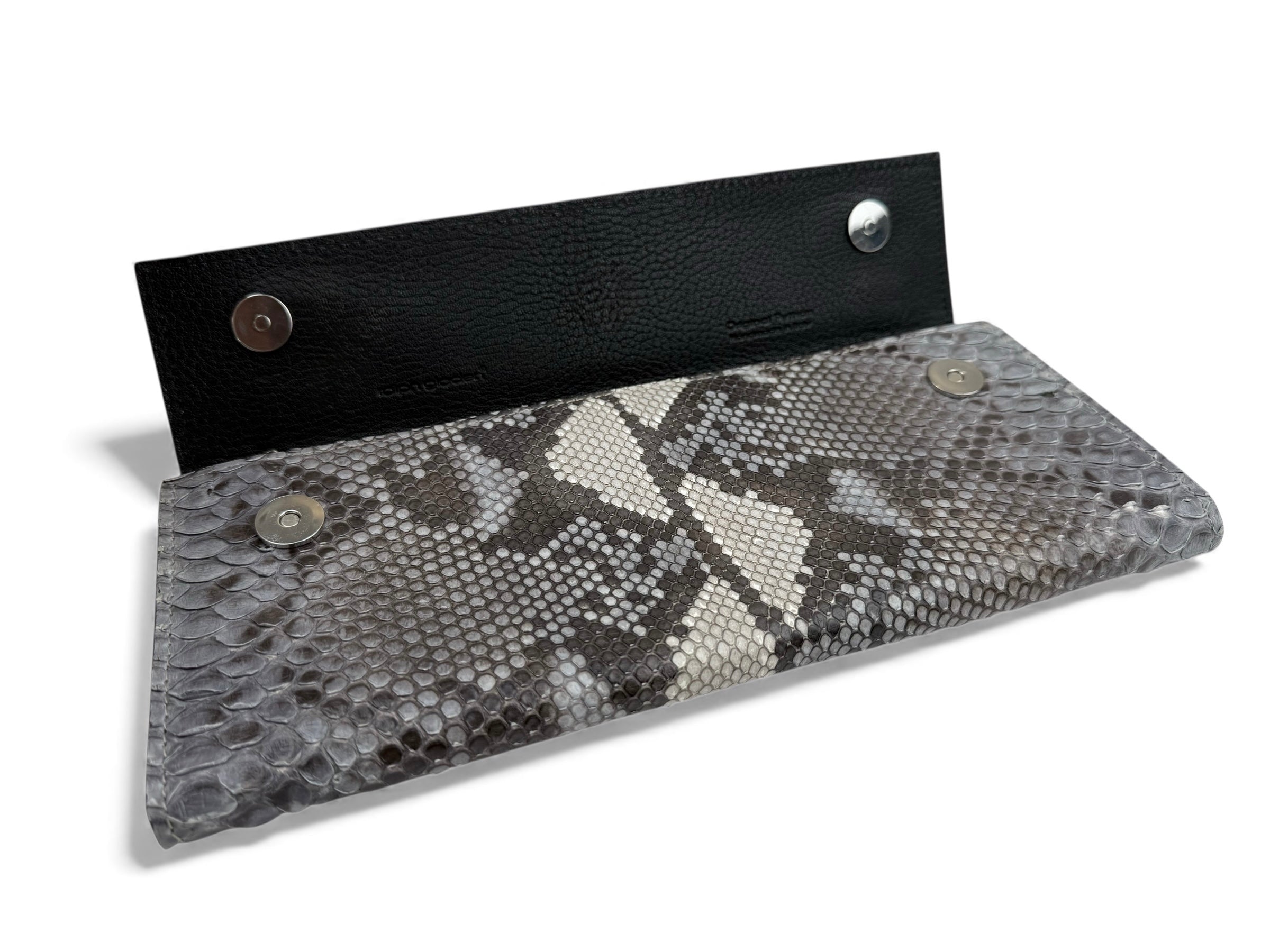 Long Clutch Blue-Grey