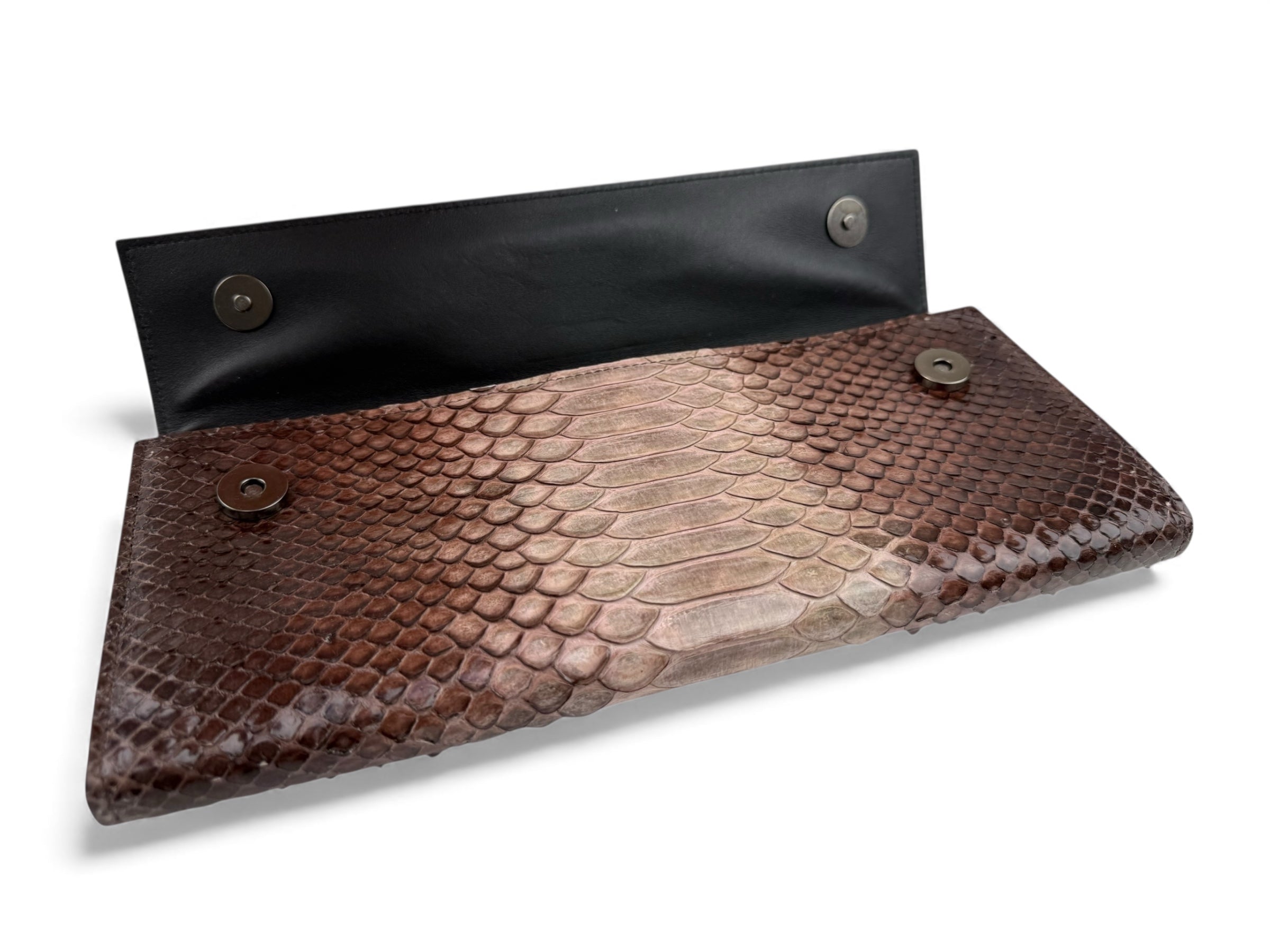 Long Clutch Rose Red