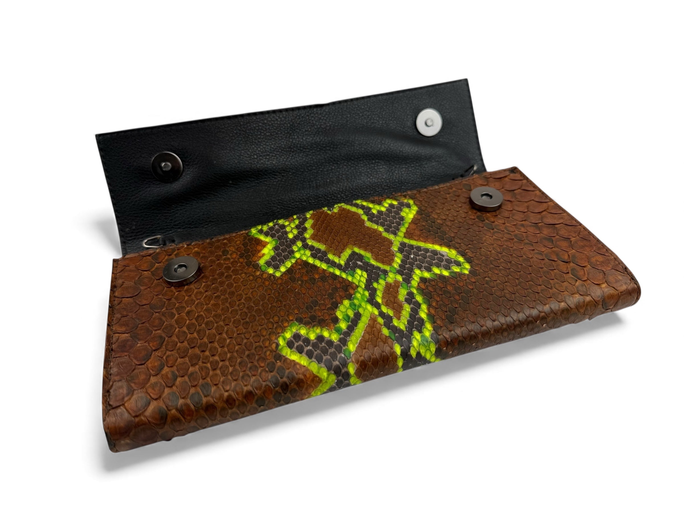 Short Clutch Neon Green