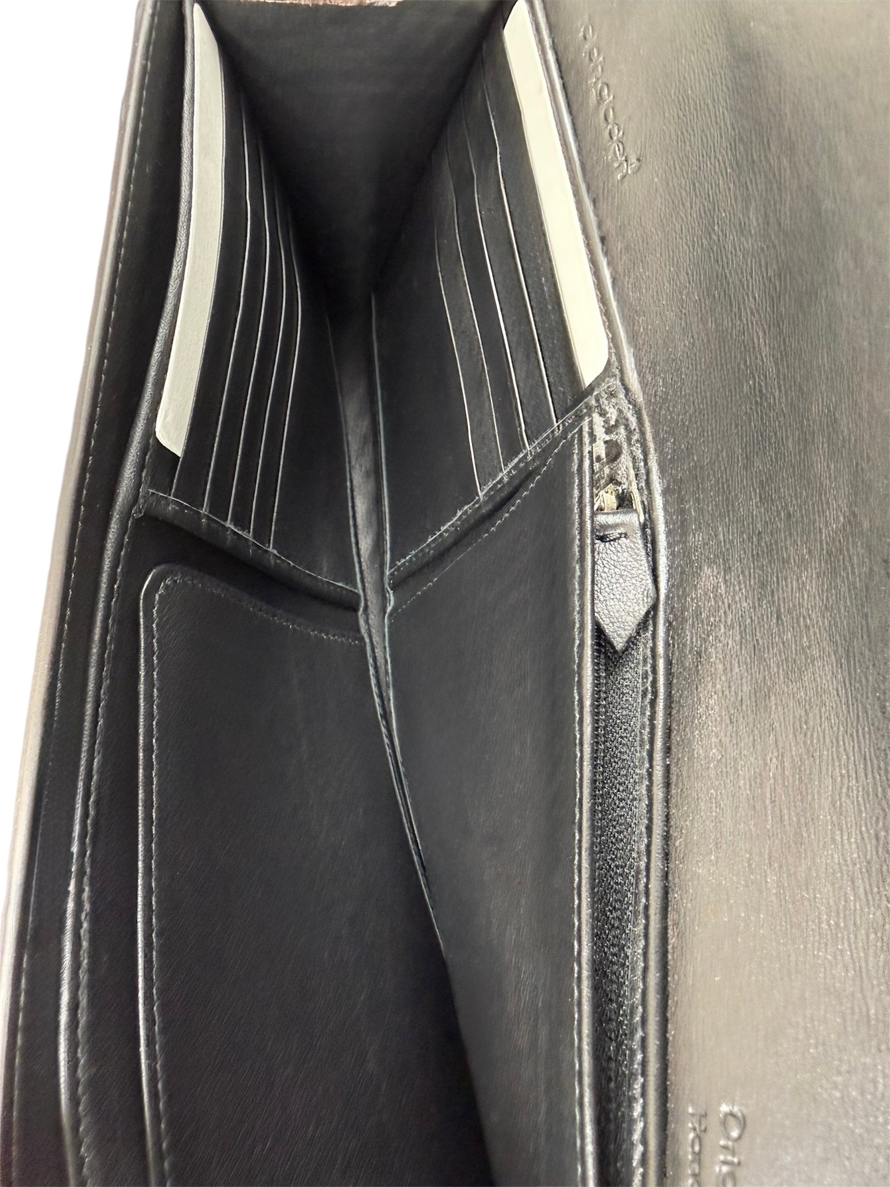 Long Clutch Cherry Brown