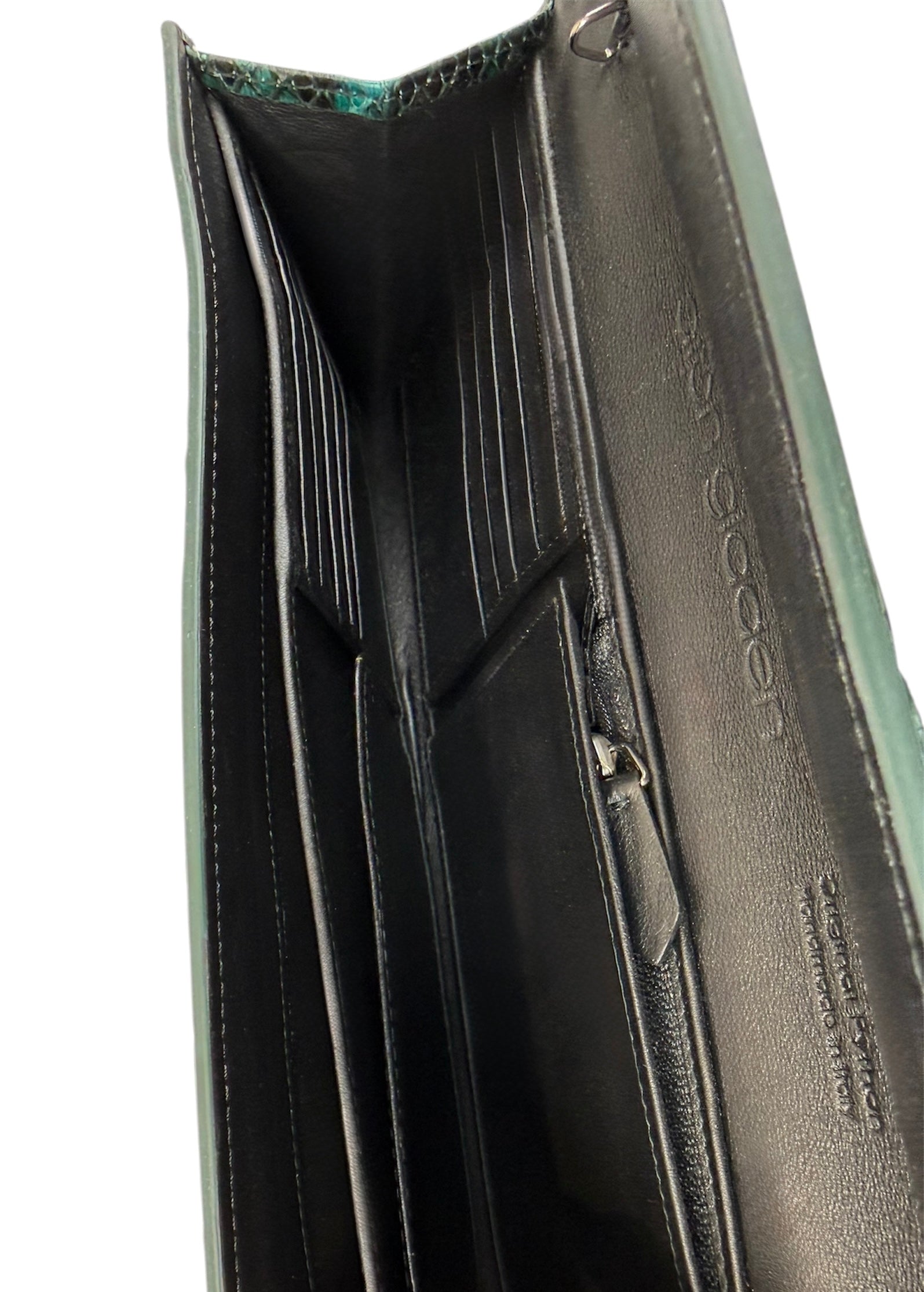 Long Clutch Turquoise